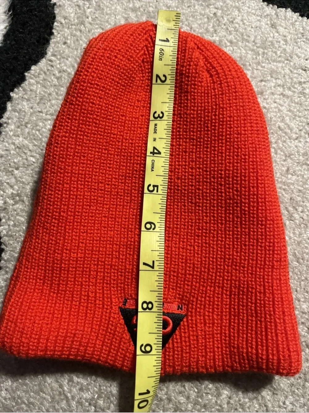 Nike ACG Orange Knit Beanie One Size Wool Blend